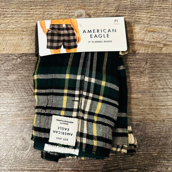 American Eagle Outfitters Other - American Eagle Flannel Boxer 4" XS